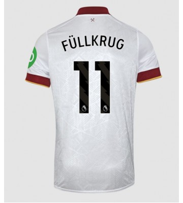 West Ham United Niclas Fullkrug #11 Tercera Equipación 2024-25 Manga Corta